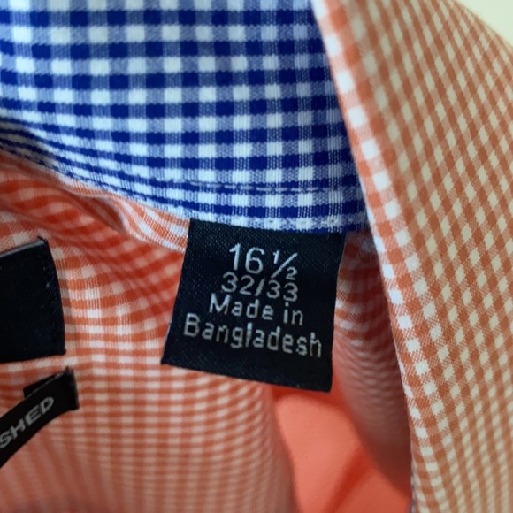 Nautica classic fit ocean washed check men’s shirt - Picture 4 of 11